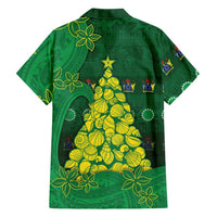 Cook Islands Christmas Hawaiian Shirt Seashell Xmas Tree Tribal Waves DT05 - Polynesian Pride