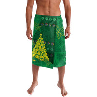 Cook Islands Christmas Lavalava Seashell Xmas Tree Tribal Waves - Polynesian Pride