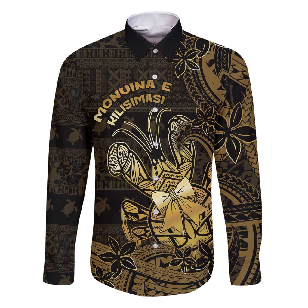 Niue Christmas Family Matching Short Sleeve Bodycon Dress and Hawaiian Shirt Niuean Crab Xmas Tribal Waves - Polynesian Pride