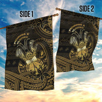 Niue Christmas Garden Flag Niuean Crab Xmas Tribal Waves - Polynesian Pride