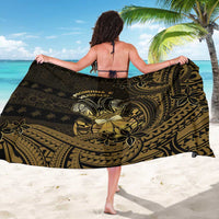 Niue Christmas Sarong Niuean Crab Xmas Tribal Waves - Polynesian Pride