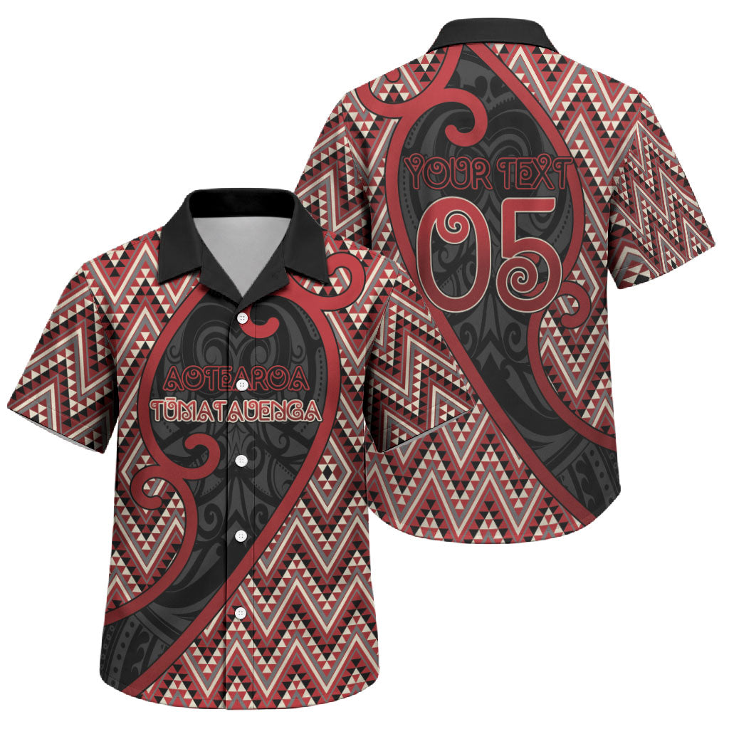 Custom Aotearoa Atua Tumatauenga Family Matching Mermaid Dress and Hawaiian Shirt God Of War Koru Patterns