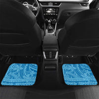 Tuvalu Christmas Car Mats Dolphins Santa Xmas Tribal Waves - Polynesian Pride