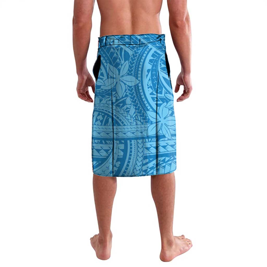 Tuvalu Christmas Lavalava Dolphins Santa Xmas Tribal Waves - Polynesian Pride