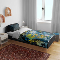 Tuvalu Bedding Set Dolphin On The Waves