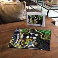 South Sea Islanders And Solomon Islands Puzzle Solomons Coat Of Arms And Southern Cross DT05 - Polynesian Pride