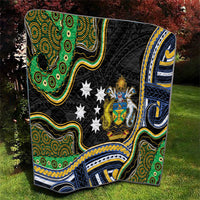 South Sea Islanders And Solomon Islands Quilt Solomons Coat Of Arms And Southern Cross DT05 - Polynesian Pride