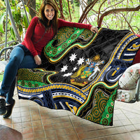 South Sea Islanders And Solomon Islands Quilt Solomons Coat Of Arms And Southern Cross DT05 - Polynesian Pride