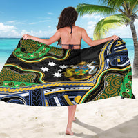 South Sea Islanders And Solomon Islands Sarong Solomons Coat Of Arms And Southern Cross DT05 - Polynesian Pride