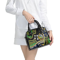 South Sea Islanders And Solomon Islands Shoulder Handbag Solomons Coat Of Arms And Southern Cross DT05 - Polynesian Pride
