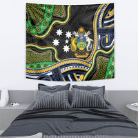 South Sea Islanders And Solomon Islands Tapestry Solomons Coat Of Arms And Southern Cross DT05 - Polynesian Pride
