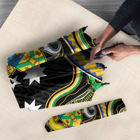 South Sea Islanders And Solomon Islands Umbrella Solomons Coat Of Arms And Southern Cross DT05 - Polynesian Pride