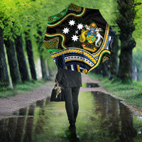 South Sea Islanders And Solomon Islands Umbrella Solomons Coat Of Arms And Southern Cross DT05 - Polynesian Pride