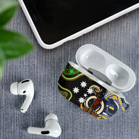 South Sea Islanders And Vanuatu AirPods Case Boar Tusk Warrior Southern Tribal Pattern DT05 - Polynesian Pride