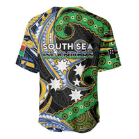South Sea Islanders And Vanuatu Baseball Jersey Boar Tusk Warrior Southern Tribal Pattern DT05 - Polynesian Pride