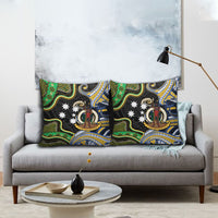 South Sea Islanders And Vanuatu Pillow Cover Boar Tusk Warrior Southern Tribal Pattern DT05 - Polynesian Pride