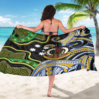 South Sea Islanders And Vanuatu Sarong Boar Tusk Warrior Southern Tribal Pattern DT05 - Polynesian Pride