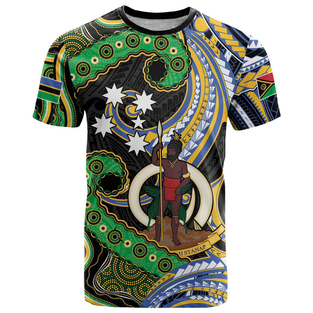 South Sea Islanders And Vanuatu T Shirt Boar Tusk Warrior Southern Tribal Pattern DT05 Black - Polynesian Pride