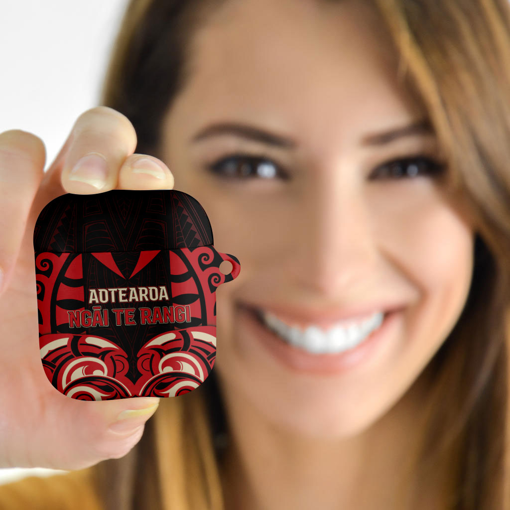 Aotearoa Ngai Te Rangi AirPods Case New Zealand Traditional Maori Pattern DT05 - Polynesian Pride