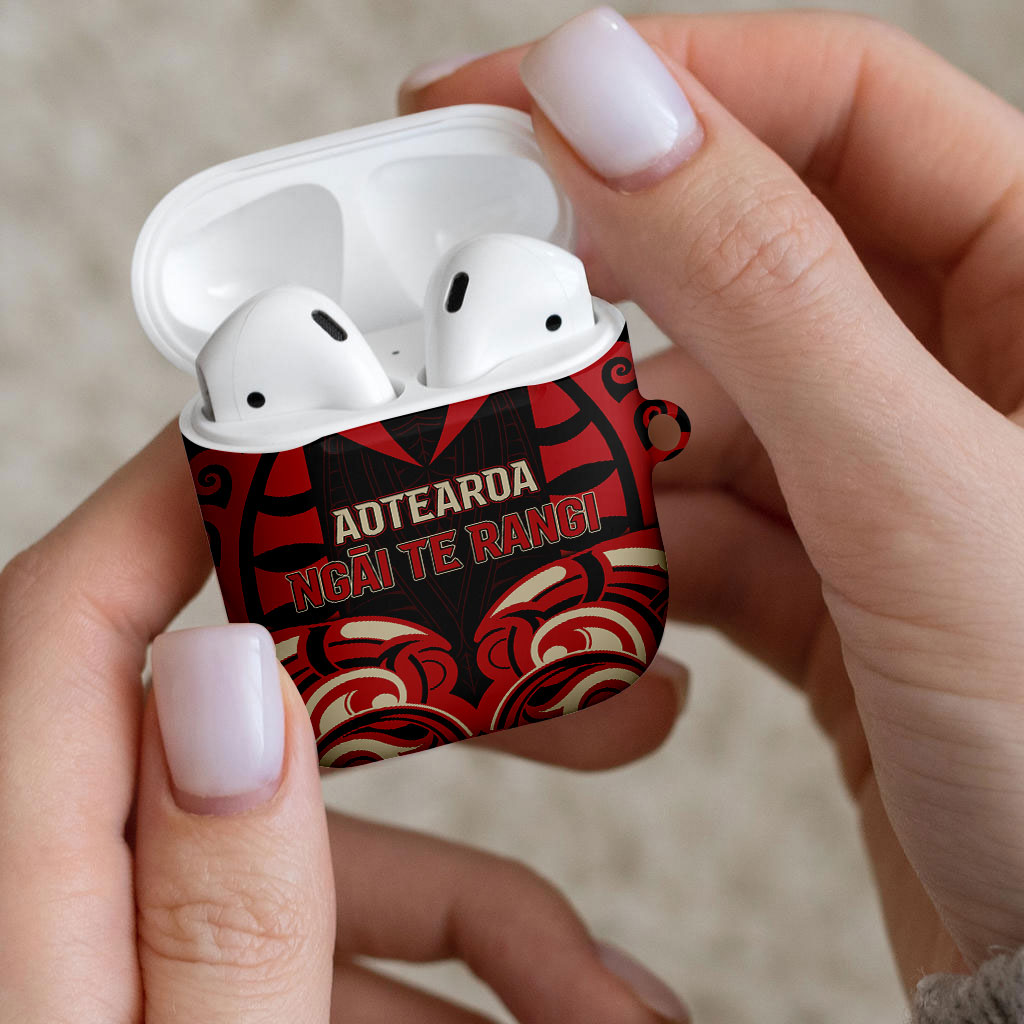 Aotearoa Ngai Te Rangi AirPods Case New Zealand Traditional Maori Pattern DT05 - Polynesian Pride