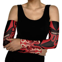 Custom Aotearoa Ngai Te Rangi Arm Sleeves New Zealand Traditional Maori Pattern DT05 - Polynesian Pride