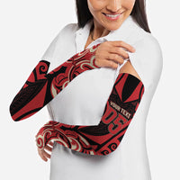 Custom Aotearoa Ngai Te Rangi Arm Sleeves New Zealand Traditional Maori Pattern DT05 - Polynesian Pride