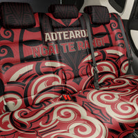 Aotearoa Ngai Te Rangi Back Car Seat Cover New Zealand Traditional Maori Pattern DT05 - Polynesian Pride