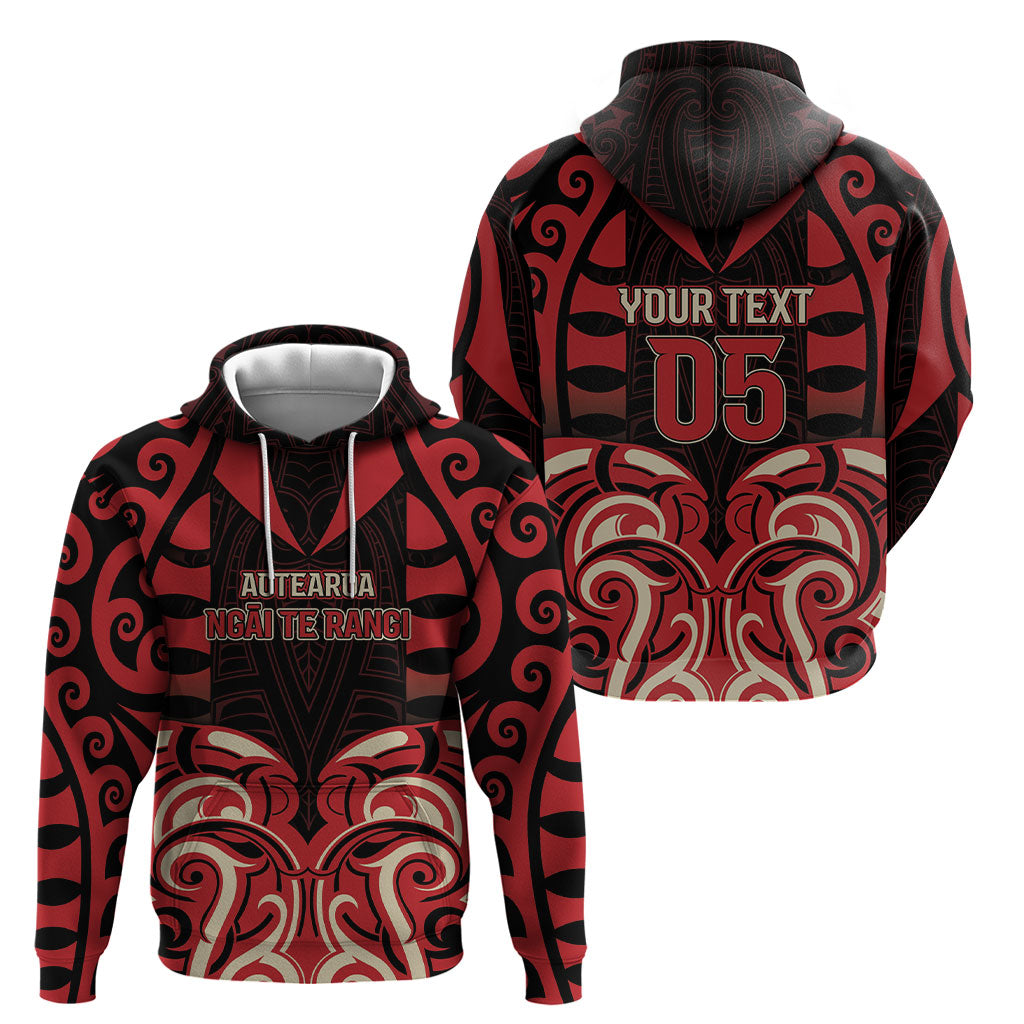 Custom Aotearoa Ngai Te Rangi Hoodie New Zealand Traditional Maori Pattern DT05 - Polynesian Pride