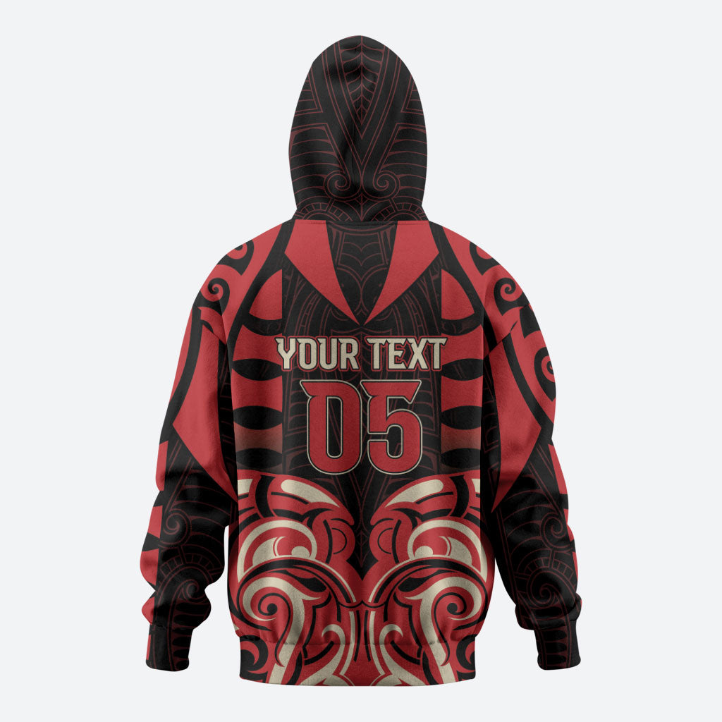 Custom Aotearoa Ngai Te Rangi Hoodie New Zealand Traditional Maori Pattern DT05 - Polynesian Pride