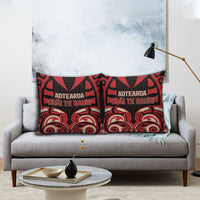 Aotearoa Ngai Te Rangi Pillow Cover New Zealand Traditional Maori Pattern DT05 - Polynesian Pride