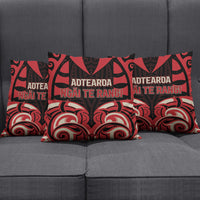 Aotearoa Ngai Te Rangi Pillow Cover New Zealand Traditional Maori Pattern DT05 - Polynesian Pride