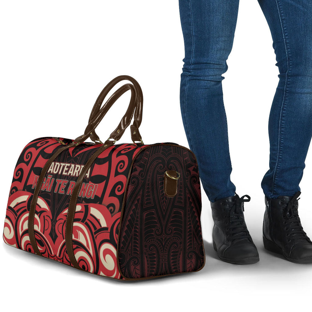 Aotearoa Ngai Te Rangi Travel Bag New Zealand Traditional Maori Pattern DT05 - Polynesian Pride