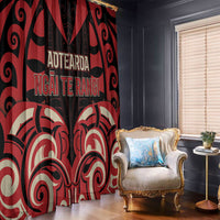 Aotearoa Ngai Te Rangi Window Curtain New Zealand Traditional Maori Pattern DT05 - Polynesian Pride