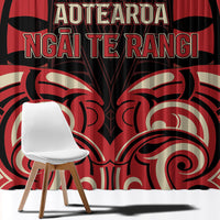 Aotearoa Ngai Te Rangi Window Curtain New Zealand Traditional Maori Pattern DT05 - Polynesian Pride