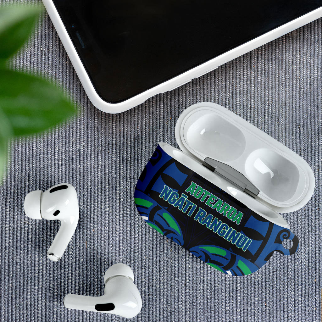 Aotearoa Ngati Ranginui AirPods Case New Zealand Traditional Maori Pattern DT05 - Polynesian Pride