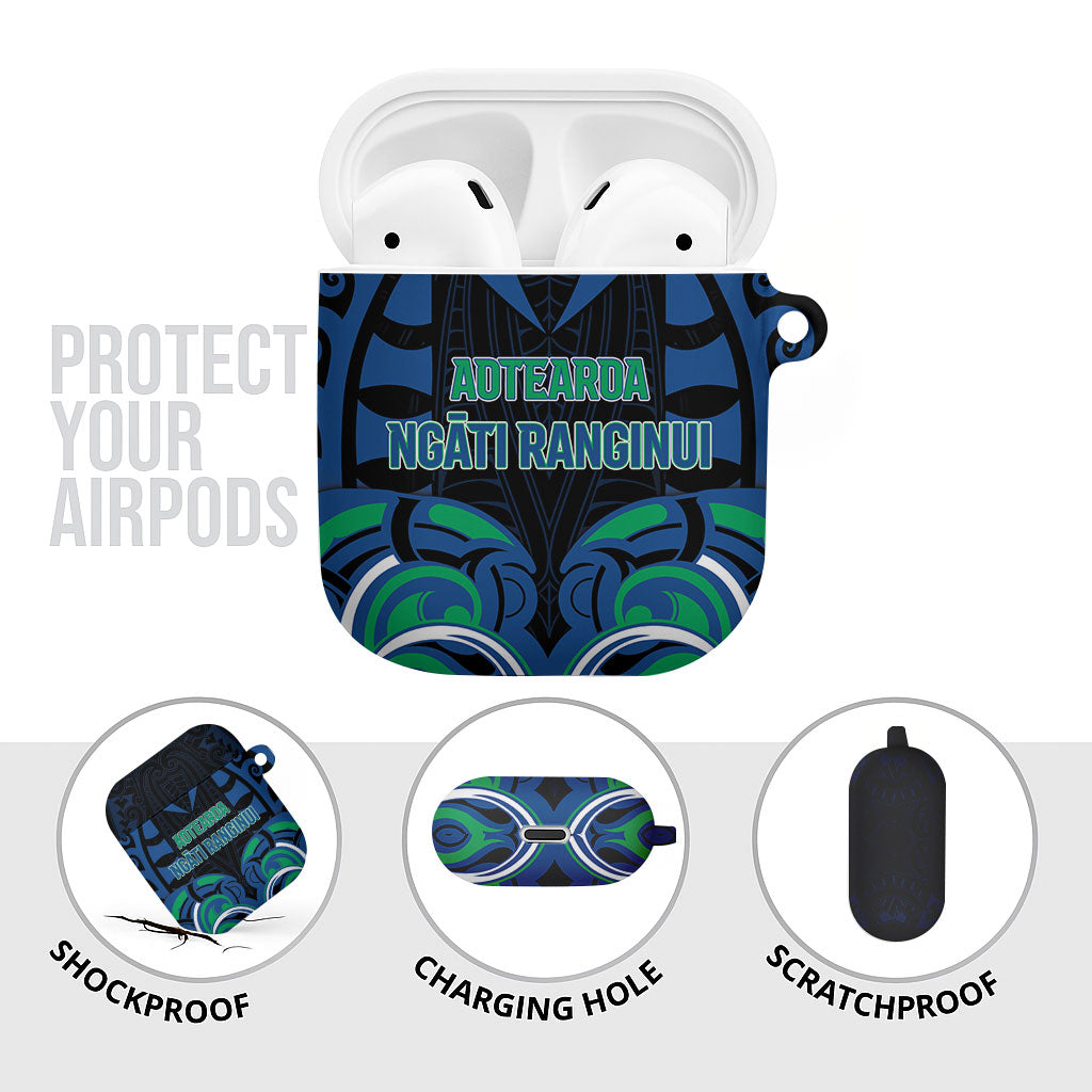 Aotearoa Ngati Ranginui AirPods Case New Zealand Traditional Maori Pattern DT05 - Polynesian Pride