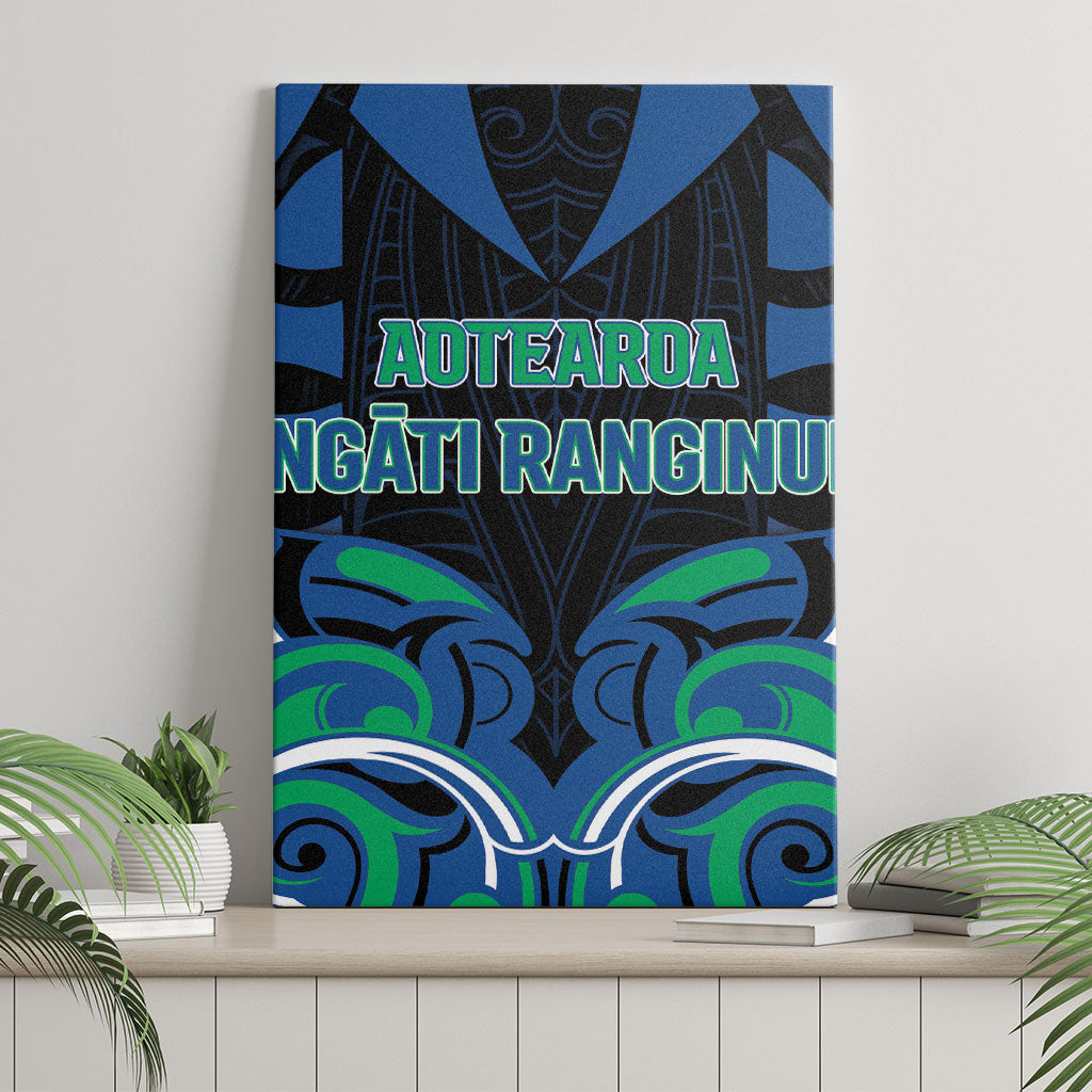 Aotearoa Ngati Ranginui Canvas Wall Art New Zealand Traditional Maori Pattern DT05 - Polynesian Pride