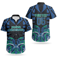 Custom Aotearoa Ngati Ranginui Couples Matching Mermaid Dress and Hawaiian Shirt New Zealand Traditional Maori Pattern DT05 - Polynesian Pride