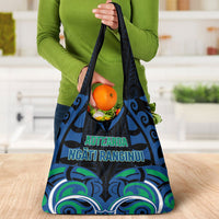Aotearoa Ngati Ranginui Grocery Bag New Zealand Traditional Maori Pattern DT05 - Polynesian Pride