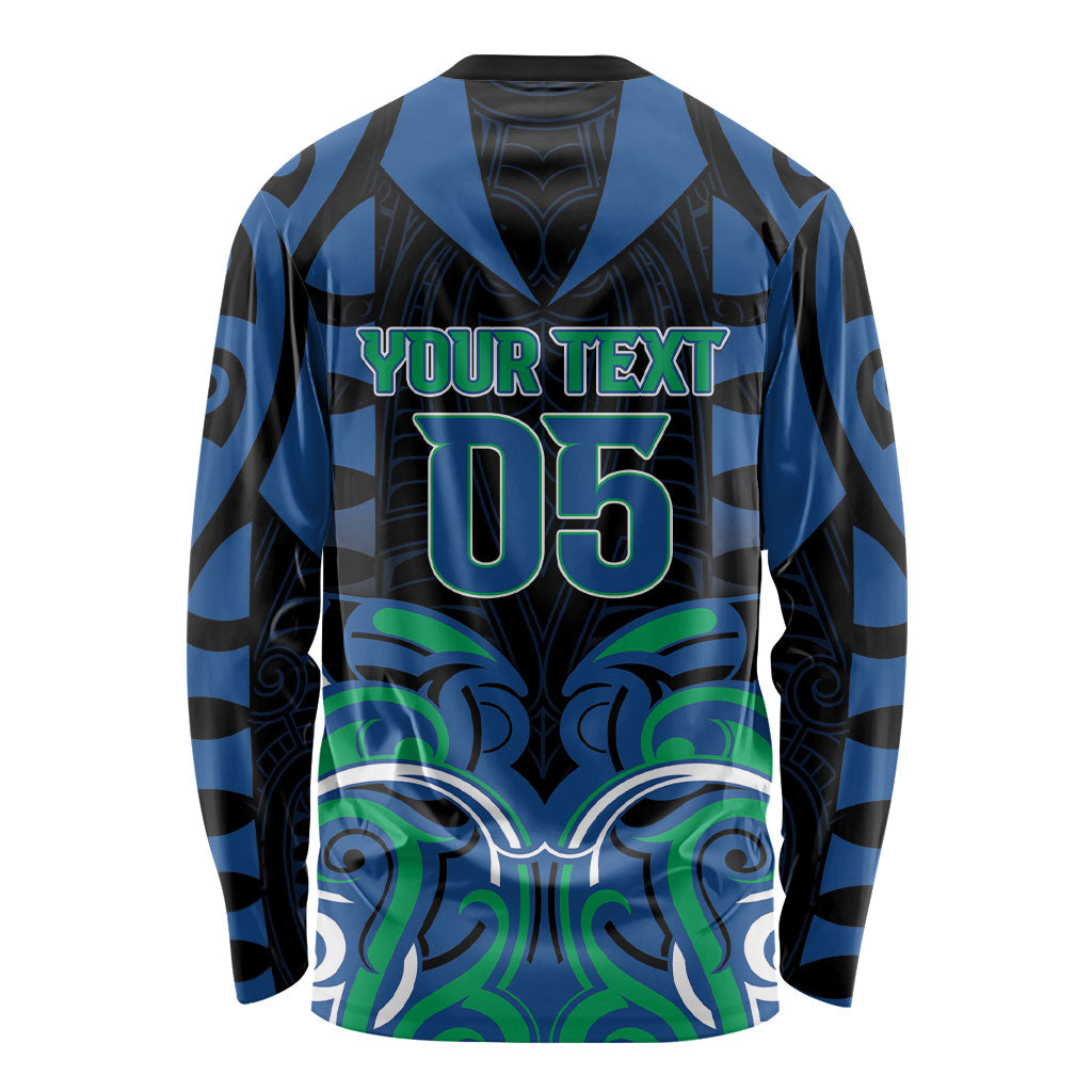 Custom Aotearoa Ngati Ranginui Long Sleeve Shirt New Zealand Traditional Maori Pattern DT05 - Polynesian Pride