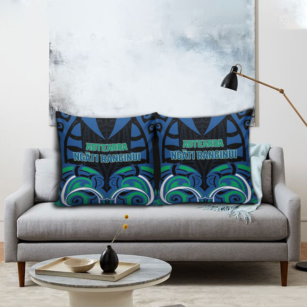 Aotearoa Ngati Ranginui Pillow Cover New Zealand Traditional Maori Pattern DT05 - Polynesian Pride