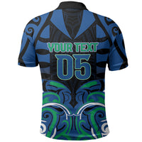 Custom Aotearoa Ngati Ranginui Polo Shirt New Zealand Traditional Maori Pattern DT05 - Polynesian Pride