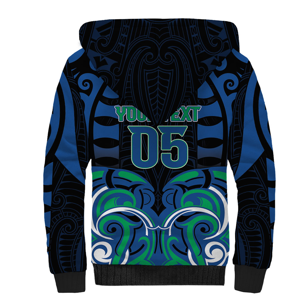 Custom Aotearoa Ngati Ranginui Sherpa Hoodie New Zealand Traditional Maori Pattern DT05 - Polynesian Pride