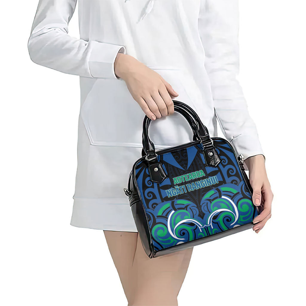 Aotearoa Ngati Ranginui Shoulder Handbag New Zealand Traditional Maori Pattern DT05 - Polynesian Pride