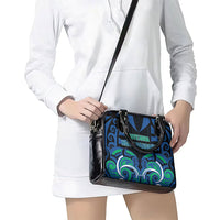 Aotearoa Ngati Ranginui Shoulder Handbag New Zealand Traditional Maori Pattern DT05 - Polynesian Pride