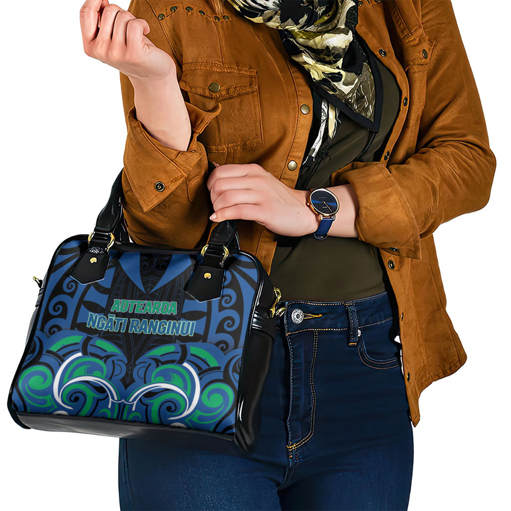 Aotearoa Ngati Ranginui Shoulder Handbag New Zealand Traditional Maori Pattern DT05 - Polynesian Pride