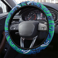 Aotearoa Ngati Ranginui Steering Wheel Cover New Zealand Traditional Maori Pattern DT05 - Polynesian Pride