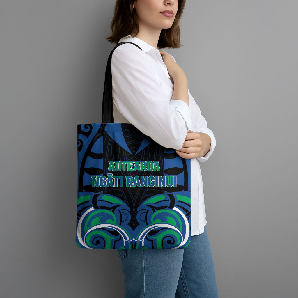 Aotearoa Ngati Ranginui Tote Bag New Zealand Traditional Maori Pattern DT05 - Polynesian Pride