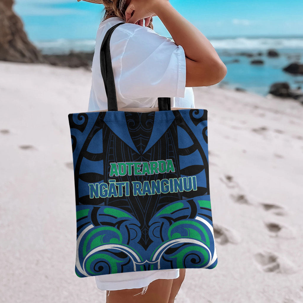 Aotearoa Ngati Ranginui Tote Bag New Zealand Traditional Maori Pattern DT05 - Polynesian Pride