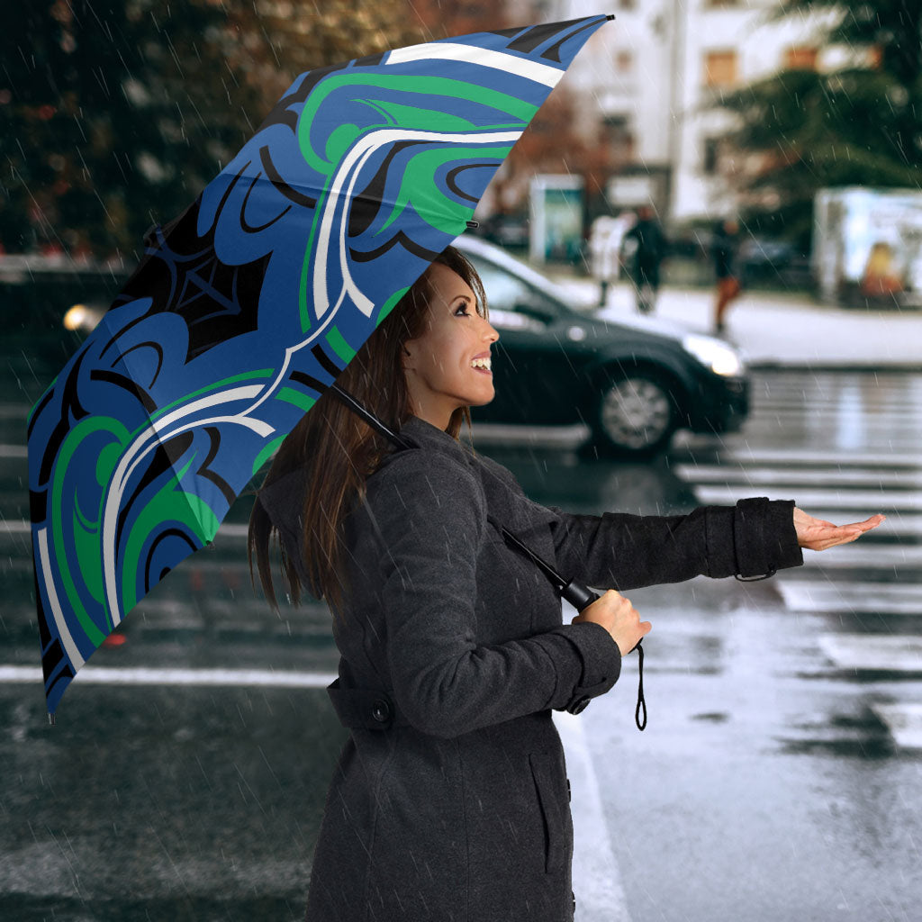 Aotearoa Ngati Ranginui Umbrella New Zealand Traditional Maori Pattern DT05 - Polynesian Pride